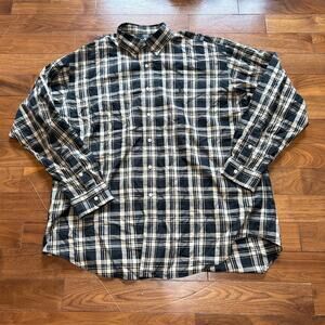 Polo Ralph Lauren Shirt Mens XL Multicolor Plaid Button Down Long Sleeve